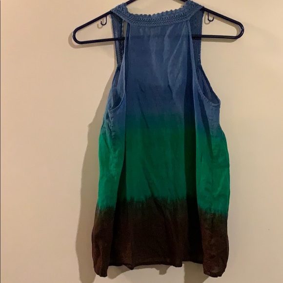 Delia’s Tricolor Tye Dye Cotton Tank - Picture 4 of 4